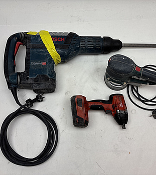 Paket med diverse verktyg