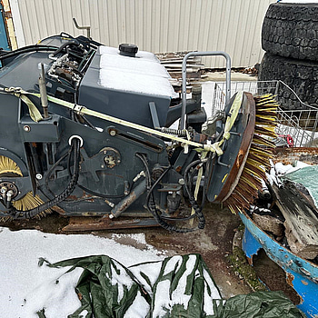 Sanduppsamlare Sopaggregat LAMETAL KH2000S.  Stora BM fäste