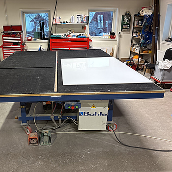 Bord för glasskärning Bohle ihopfällbart