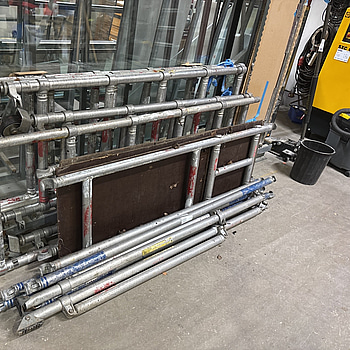 Byggställning rullställning