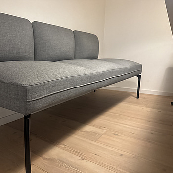 3-sits soffa Fora Form, 191x65 cm, säteshöjd 46 cm