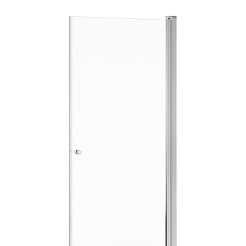 Duschdörr Gustavsberg Square rak, klarglas, 790 x 2000 mm, krom