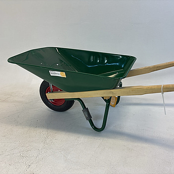 SKOTTKÄRRA EKEBY 125L GRÖN PFG, 1421 PUNKTERINGSFRITT HJUL