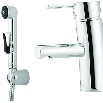 TVÄTTSTÄLLSBLANDARE MORA, MMIX B5, M. SJÄLVST. HANDDUSCH