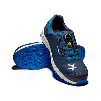 SKYDDSSKO SOLID GEAR OCEAN, BLÅ S1P BOA STL. 44