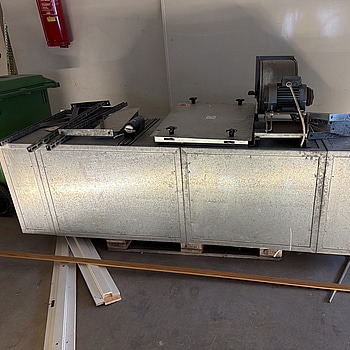 Ventilationsaggregat med motor & kåpa – Danvent