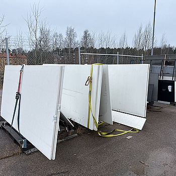 Parti bänkskivor av natursten & komposit