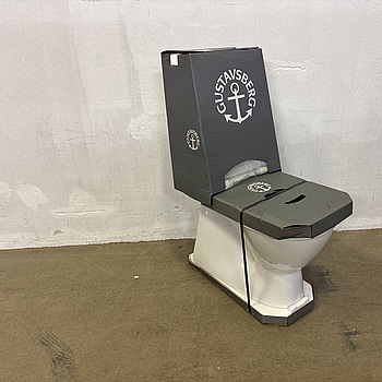 TOALETT GUSTAVSBERG NAUTIC 1500 C+ LIMNING HYGIENIC FLUSH