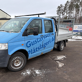 VW Transporter T5 1.9 TDI Pickup dubbelhytt (102hk) -2007
