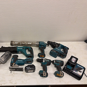 Maskinpaket Makita 8 st