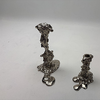 2 st. Ljusstakar Pols Potten