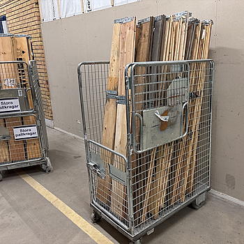 40 st. Pallkragar för helpall