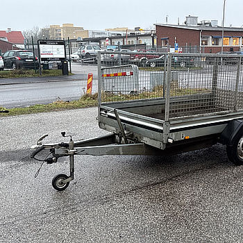 Obromsad gallervagn med tipp Brenderup 2260S | 2020