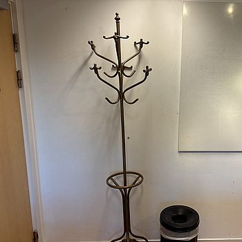 Klädställ inkl. papperskorg