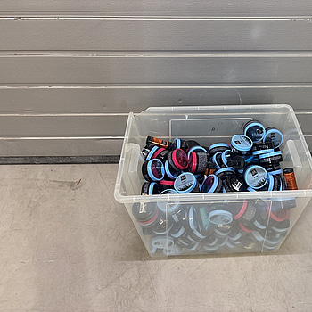 Parti med hårprodukter D:fi