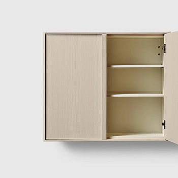 Väggskåp Haven H2/C80 - Light Ash Wood