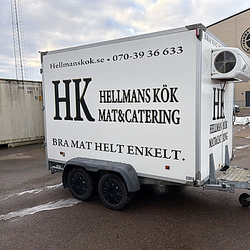 Frysskåp - Släp, DE FORENEDE TRAILERFABRIK 2017F3 -2015