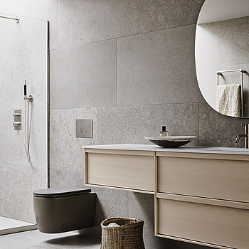 10,08 kvm Kakel Bricmate J612 RUNÖ LIGHT GREY 60x120 cm, shade AA7