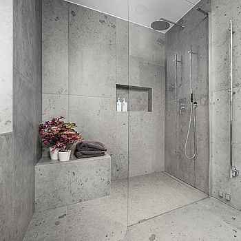 33,17 kvm Kakel Bricmate J66 NORRVANGE GREY 60x60cm, shade J21