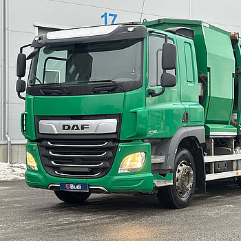 Sopbil DAF FAN CF340Y -2020 | Baklastare / Sidlastare | Full-luft