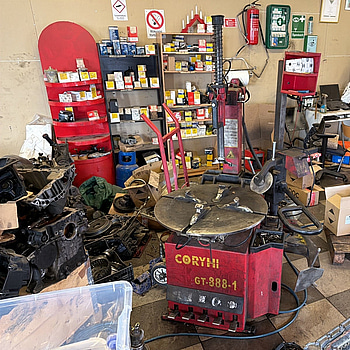 Däckomläggningsmaskin Coryhi