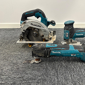 3 st. Makita verktyg
