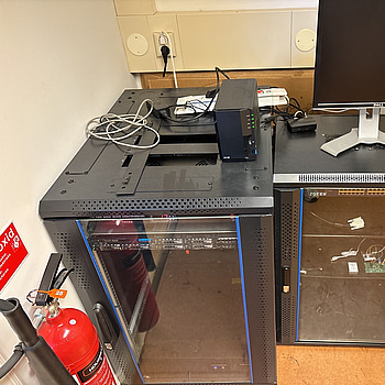 2 st. Serverrack inkl. server