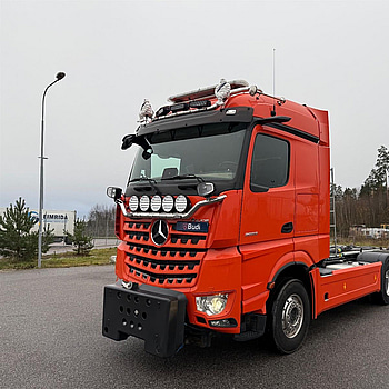 Lastväxlare Mercedes-Benz Arocs -2022 | JOAB | Plogutrustad