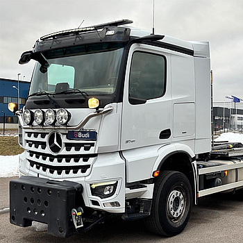 Tridemväxlare Mercedes-Benz Arocs 3751 12.8 PowerShift -2023 | JOAB 24 ton | Plogutrustad