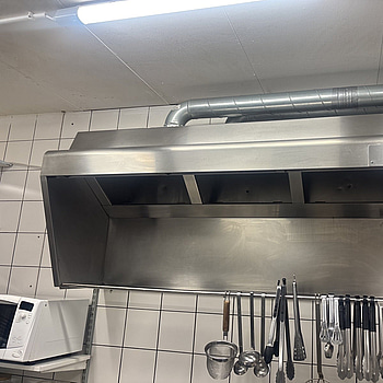 Fläktkåpa rostfri.