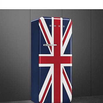 Kylskåp fristående Smeg Union Jack FAB28RDUJ6