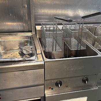 Fritös, Valentine V400T, två korgar