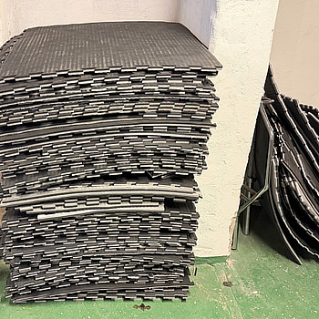 Mjukt gym/ träningsgolv, ca 70 m²