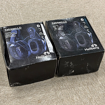 Hörlurar för hjälm, Hellberg Xstream LD, Bluetooth, 2 st