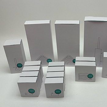 Parti med badrumstillbehör Tapwell, Ascot grey