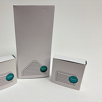 Parti med badrumstillbehör, Tapwell, Ascot grey