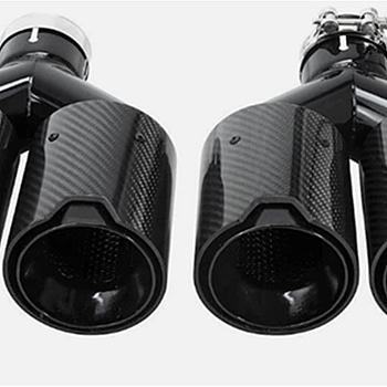 Avgastips karbon, 63/101mm, svart, F32/F33/F36