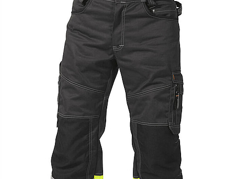 VARSELBYXA BJÖRNKLÄDER, KLASS 1 P/B SVART/GUL, STL. 100