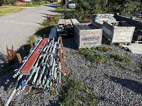 Byggställning Layher