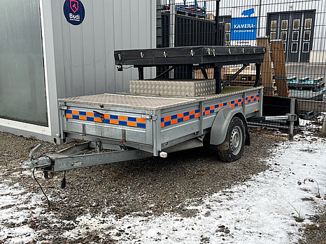 TMA-släp Tiki C631 CS265-R -2014 | Reparationsobjekt