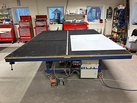 Bord för glasskärning Bohle ihopfällbart