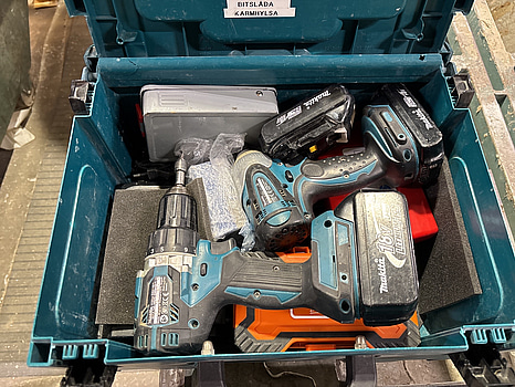 Parti med Makita skruvdragare