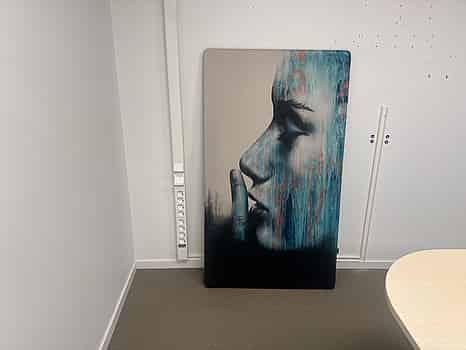 Ljudisoleringstavla Götessons, 141x80,5 cm