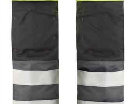 MIDJEBYXA SNICKERS 3233 GULSVART VARSEL KL2 HF STL. 108