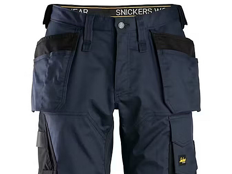 ARBETSSHORTS SNICKERS WORKWEAR, STL. 56, 6151 9504, ALLROUNDWORK