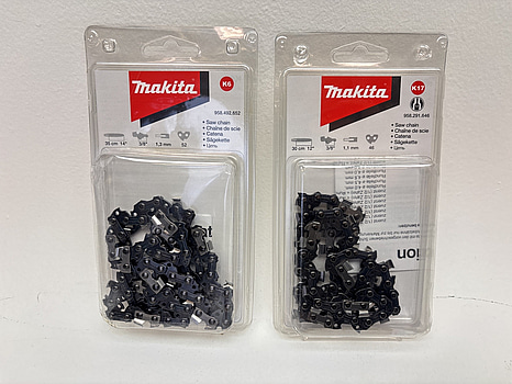 2 ST. SÅGKEDJOR MAKITA, OLIKA SORTER
