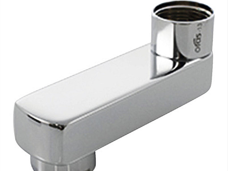 Utloppspip Oras med Cascade-stråle fast förkromad 3/4 tum