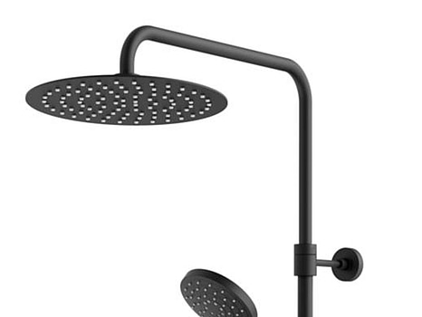 TAKDUSCH PAKET GBG ESTETIC, ROUND, 160C\/C, SVART