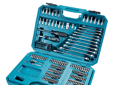 HANDVERKTYGSSATS MAKITA, E-10883, 221 DELAR