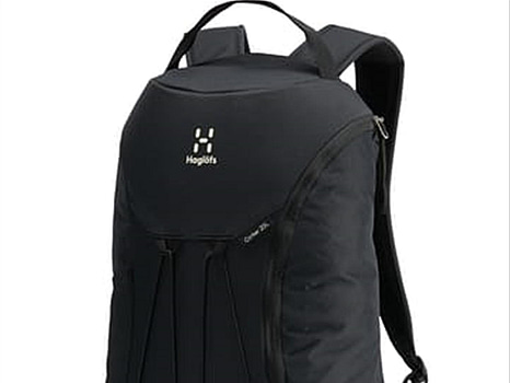 RYGGSÄCK HAGLÖFS, CORKER, LARGE 20 L, SVART